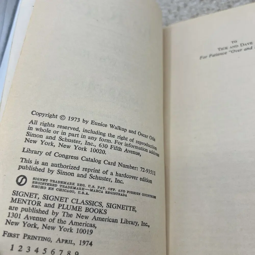 The Race by Eunice Walkup and Oscar Otis Paperback Signet Romance Adult 1973